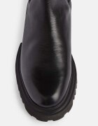 AllSaints Кожени боти челси Hallie Boot в черно с равна подметка W115FB