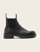 AllSaints Кожени боти челси Mccoy Chelsea Boot мъжки в кафяво M044FD