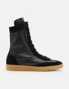 AllSaints Кожени боти Louise High Top