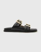 AllSaints Кожени чехли Magda Stud Sandal