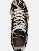 AllSaints Кожени маратонки Leon Sneaker в бежово W060FE