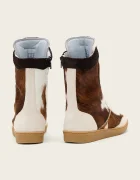 AllSaints Кожени маратонки Louise High Top в бежово W061FE