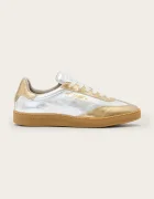 AllSaints Кожени маратонки Thelma Metallic Sneaker