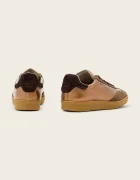 AllSaints Кожени маратонки Thelma Sneaker в бежово W111FB