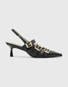 AllSaints Кожени обувки с тънък ток Vivian Slingback