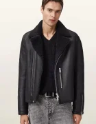 AllSaints Кожено мотоциклетско яке CORREZ