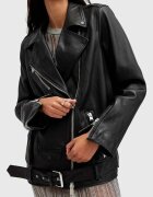 AllSaints Кожено яке BILLIE в черно преходен модел W091LB