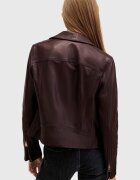 AllSaints Кожено яке DALBY BIKER в бордо преходен модел W099LB