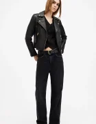 AllSaints Кожено яке DALBY в черно преходен модел W086LB