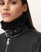 AllSaints Кожено яке LOREL в черно W069LB