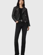 AllSaints Кожено яке RAUL в черно преходен модел W039LE