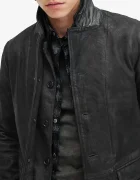 AllSaints Кожено яке SURVEY LTHR BLAZER в черно преходен модел M061LB