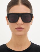 AllSaints квадратни слънчеви очила дамски Eris черни ALS5034