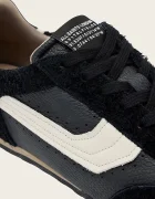 AllSaints Liam Hex Low Top маратонки мъжки от кожа черни M005FF