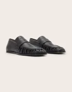 AllSaints лоуфъри дамски от кожа Julie Loafer черни W011FF