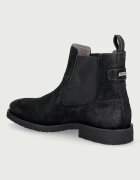 AllSaints обувки мъжки от кожа Clive Chelsea Boot черни M009FF