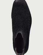 AllSaints обувки мъжки от кожа Clive Chelsea Boot черни M009FF