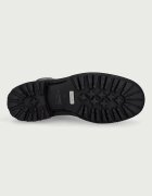 AllSaints обувки мъжки от кожа Gleeson Lace Boot черни M025FE