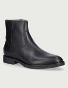 AllSaints обувки мъжки от кожа Lang Boot черни M044FB