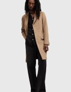 AllSaints Палто с вълна HAL COAT в бежово преходен модел M005OZ