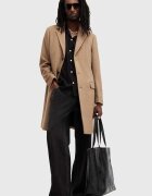 AllSaints Палто с вълна HAL COAT в бежово преходен модел M005OZ