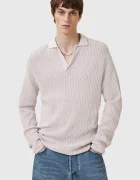 AllSaints Памучен пуловер THOMA