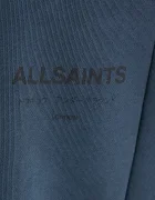 AllSaints Памучен спортен панталон UNDRGRND в сиво с изчистен дизайн M031TB