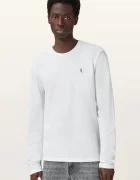 AllSaints Памучна блуза с дълги ръкави BRACE