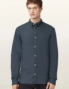 AllSaints Памучна риза HAWTHORNE LS SHIRT