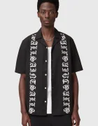 AllSaints Памучна риза SCRIPTURE