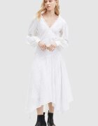 AllSaints Памучна рокля AVIANA BRODERIE DRES