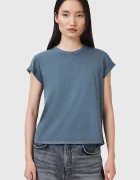 AllSaints Памучна тениска ANNA