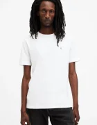 AllSaints Памучна тениска BRACE (3 броя) с изчистен дизайн M031JB
