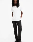 AllSaints Памучна тениска BRACE (3 броя) с изчистен дизайн M031JB