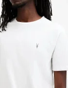 AllSaints Памучна тениска BRACE (3 броя) с изчистен дизайн M031JB