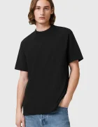 AllSaints Памучна тениска NERO