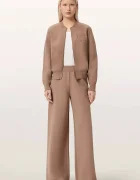 AllSaints Панталон SONNY в кафяво със стандартна кройка със стандартна талия W029TE