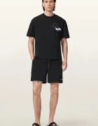 AllSaints плувни шорти мъжки MIKRO черни M011WE