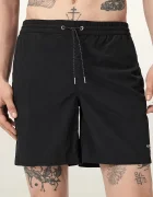 AllSaints плувни шорти мъжки MIKRO черни M011WE