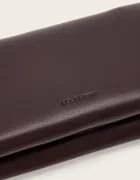 AllSaints портфейл дамски от кожа HARLUNA бордо W205XD