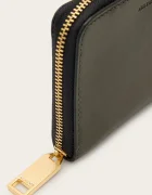 AllSaints портфейл дамски от кожа LENA HEX зелен W130XC