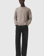 AllSaints пуловер мъжки с вълна WOLF бежов M017KF
