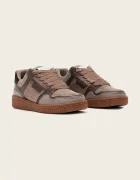 AllSaints Regan Plus Low Top маратонки мъжки от кожа бежови M055FE