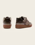 AllSaints Regan Plus Low Top маратонки мъжки от кожа бежови M055FE