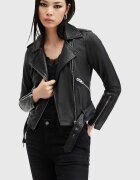 AllSaints рокерско яке дамско от кожа BALFERN BIKER черно W084LB