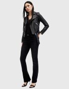 AllSaints рокерско яке дамско от кожа BALFERN BIKER черно W084LB