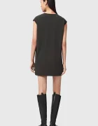 AllSaints рокля от памук WILD сива W196DE