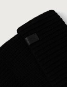 AllSaints шапка мъжка от вълна черна M036XF