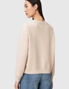 AllSaints суичър дамски от памук INSIGNIA бежов W198JE
