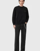 AllSaints суичър мъжки от памук XANDER черен M001NE